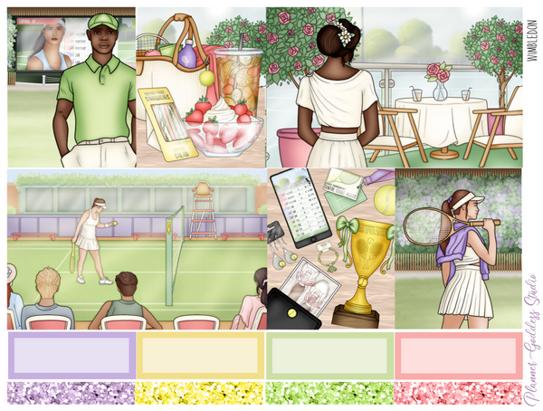 Wimbledon Sticker Kit