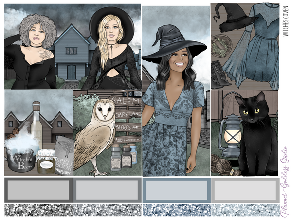 Witches Coven Sticker Kit