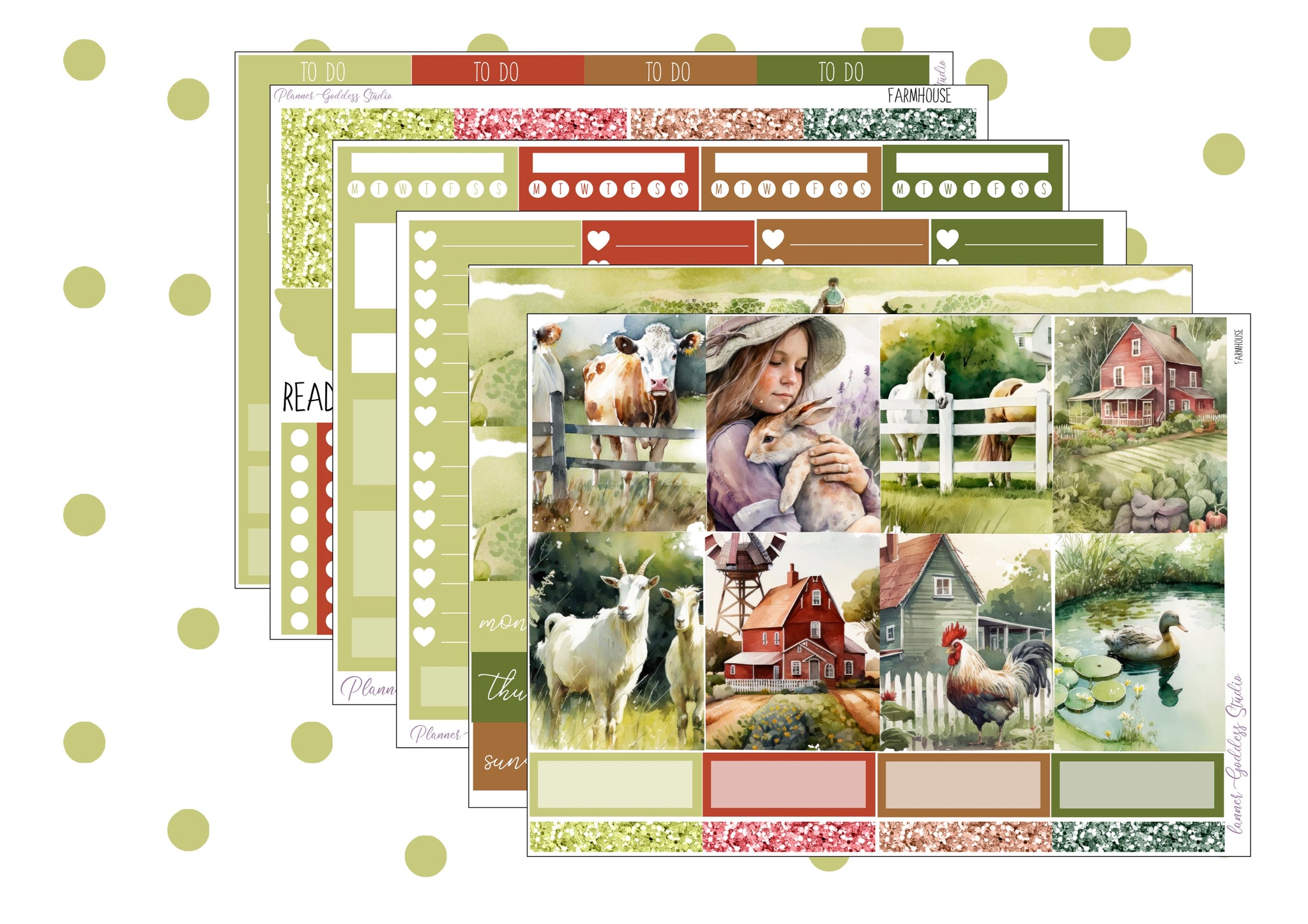Farmhouse Sticker Kit