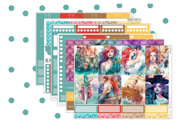 Mermaid Princess Sticker Kit