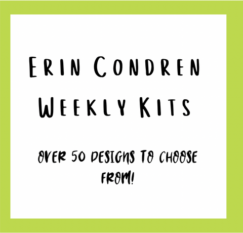 DIGITAL Erin Condren Weekly Sticker Kits