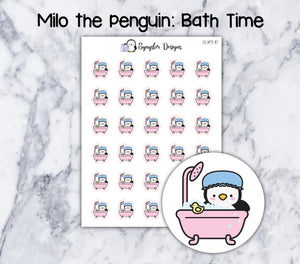 Bath Time Milo the Penguin