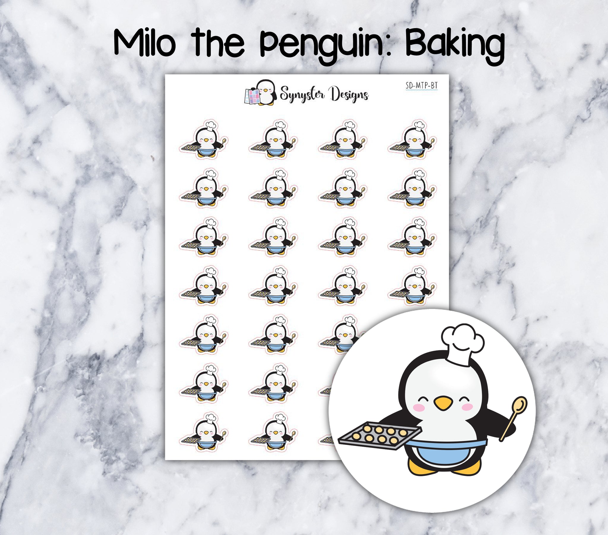 Baking Milo the Penguin