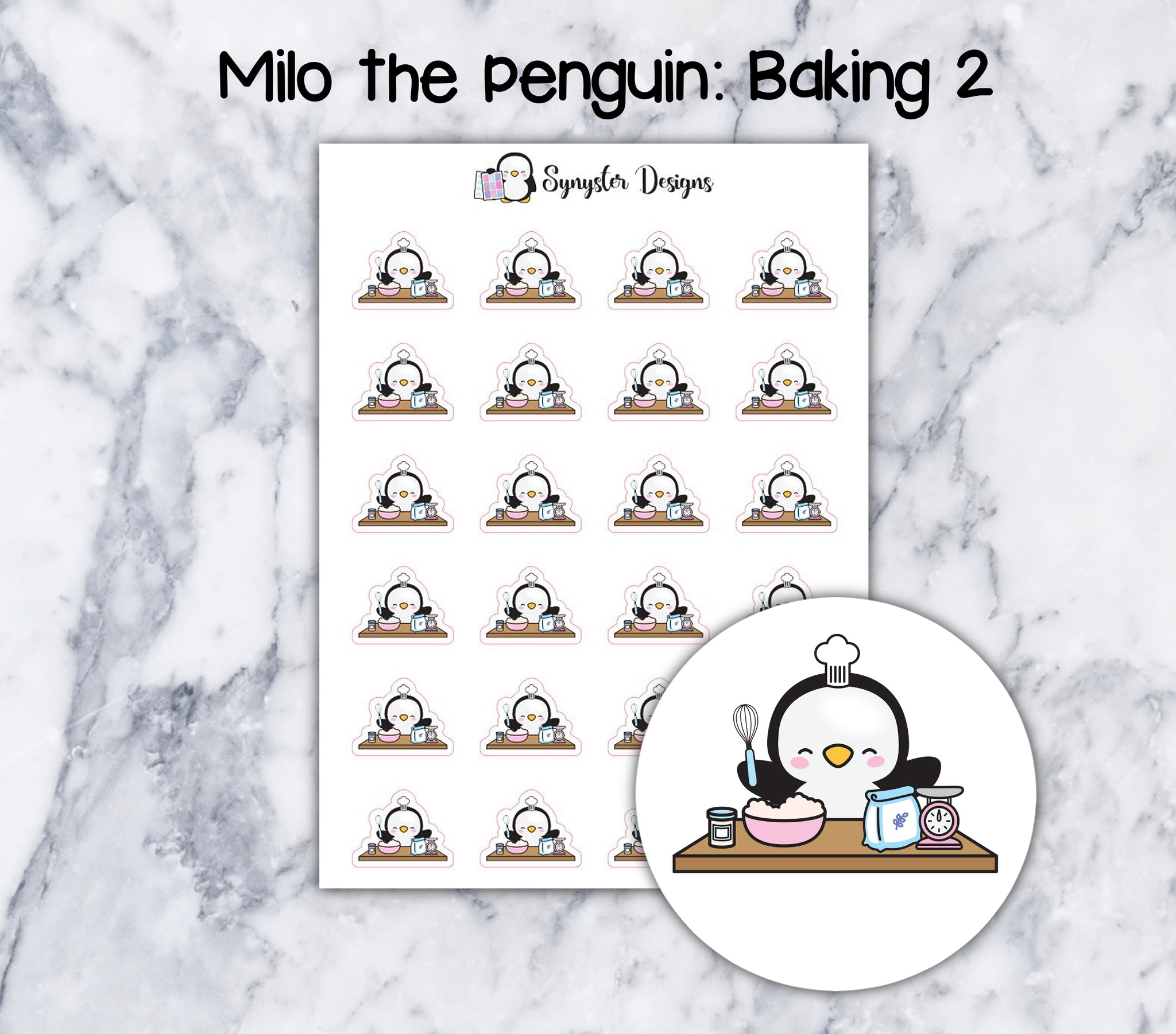 Baking V2 Milo the Penguin