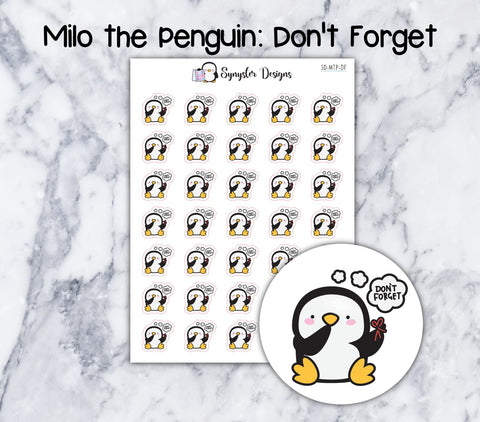 Don't Forget Milo the Penguin