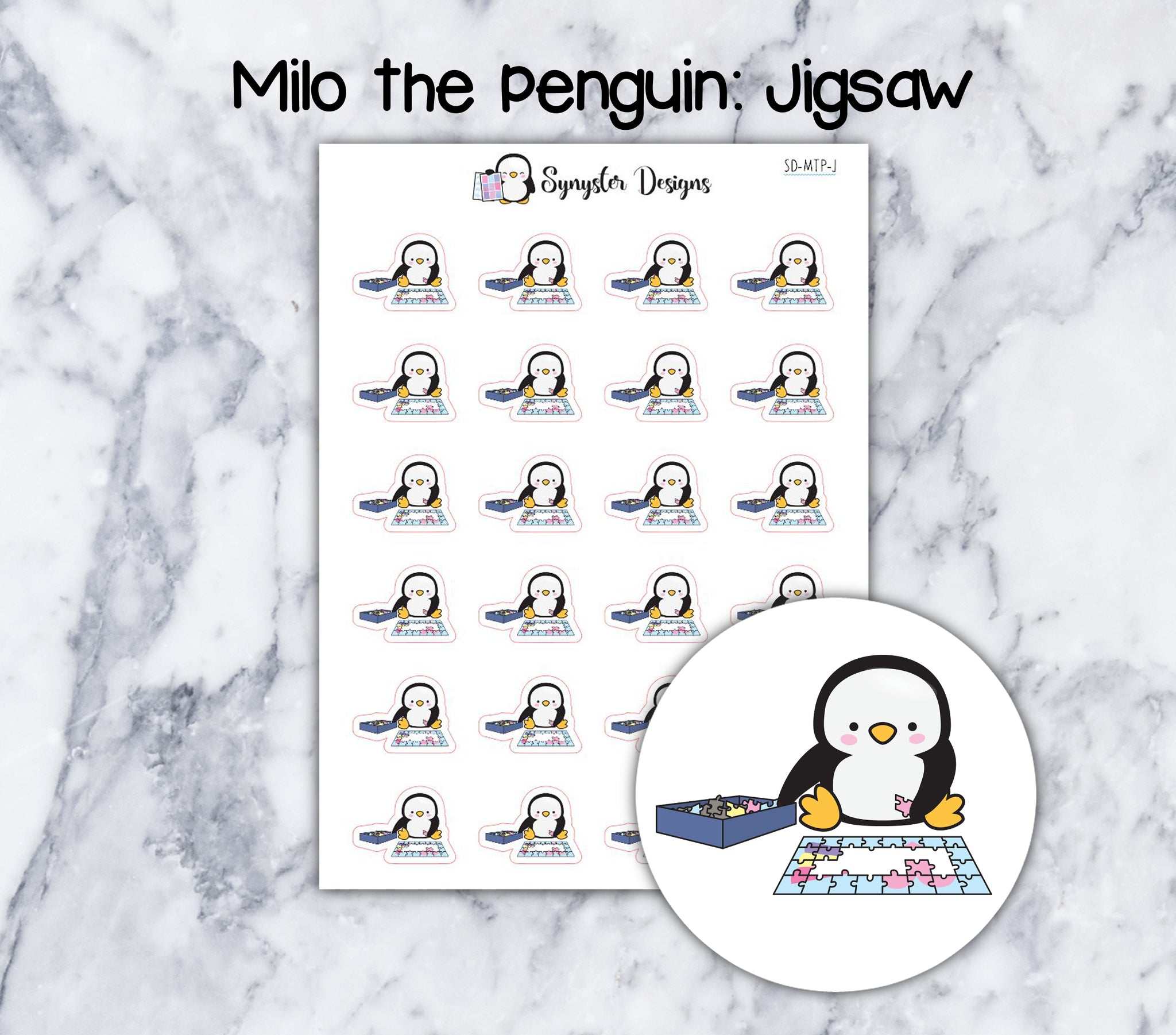 Jigsaw Milo the Penguin
