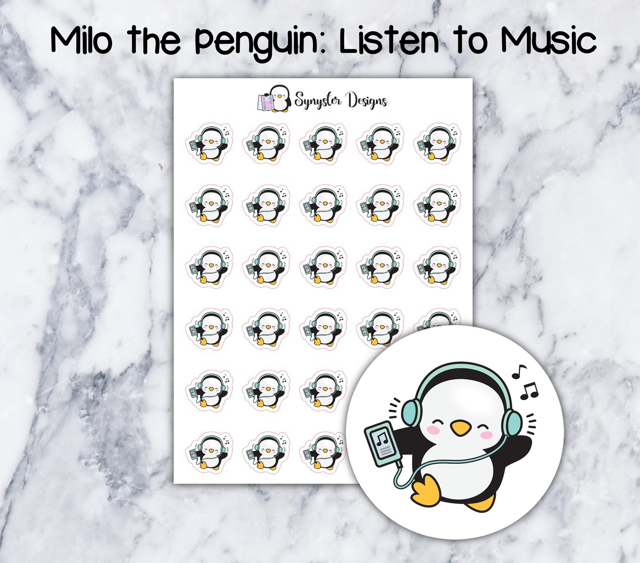 Listen to Music Milo the Penguin