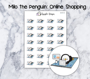 Online Shopping Milo the Penguin