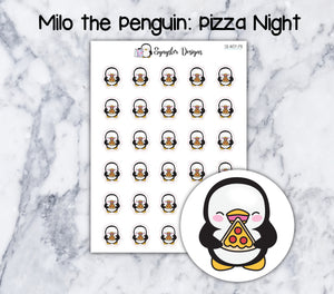 Pizza Night Milo the Penguin