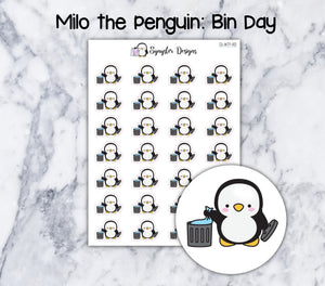 Bin Day Milo the Penguin