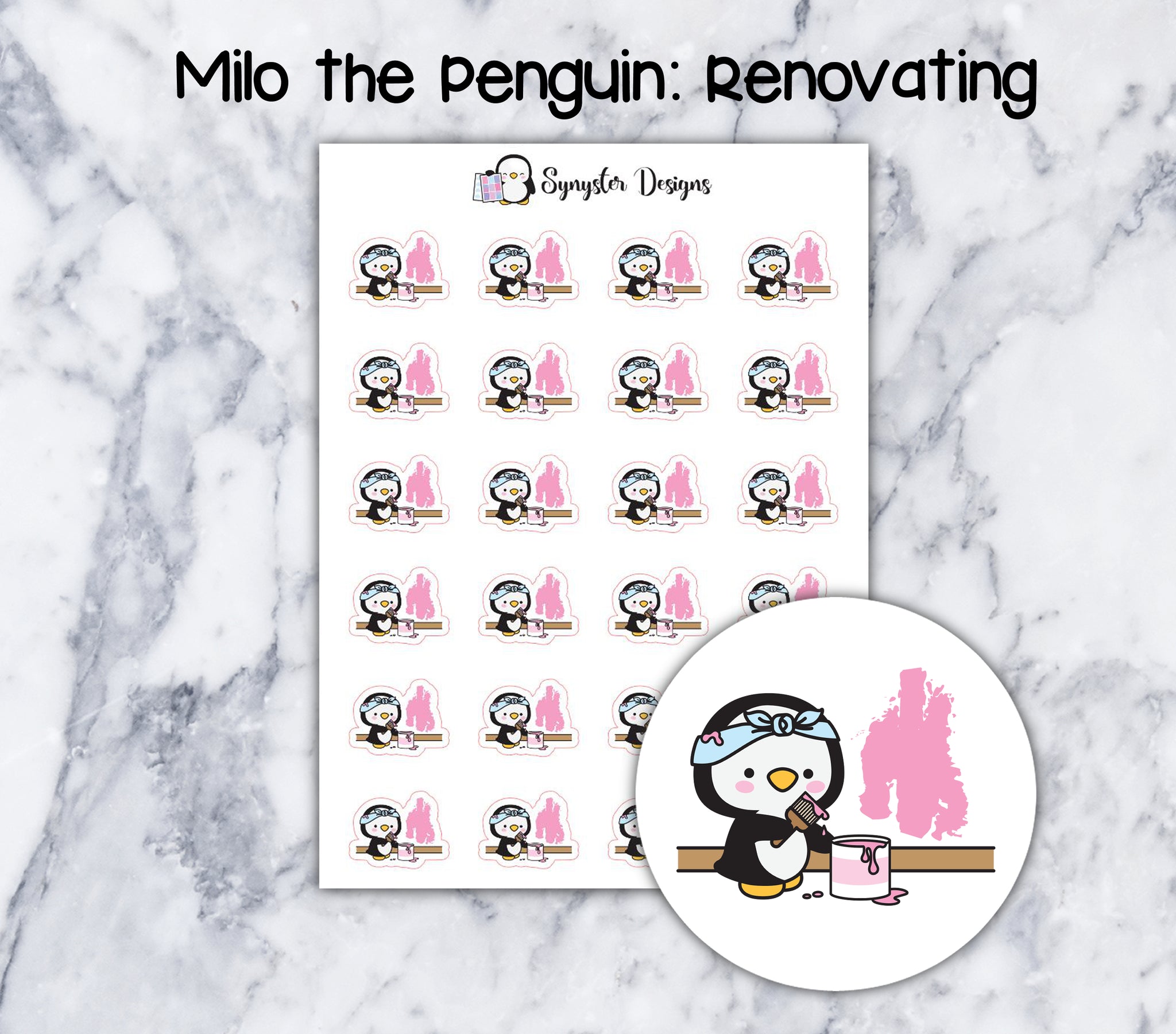 Renovating Milo the Penguin