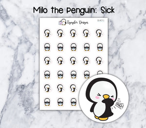 Sick Milo the Penguin