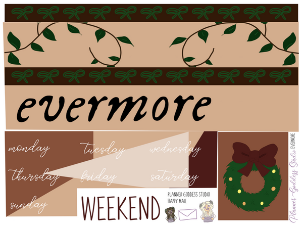 Evermore Sticker Kit