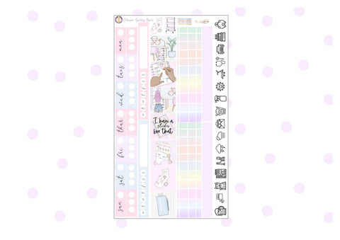 Pastel Planning Hobonichi sticker kit