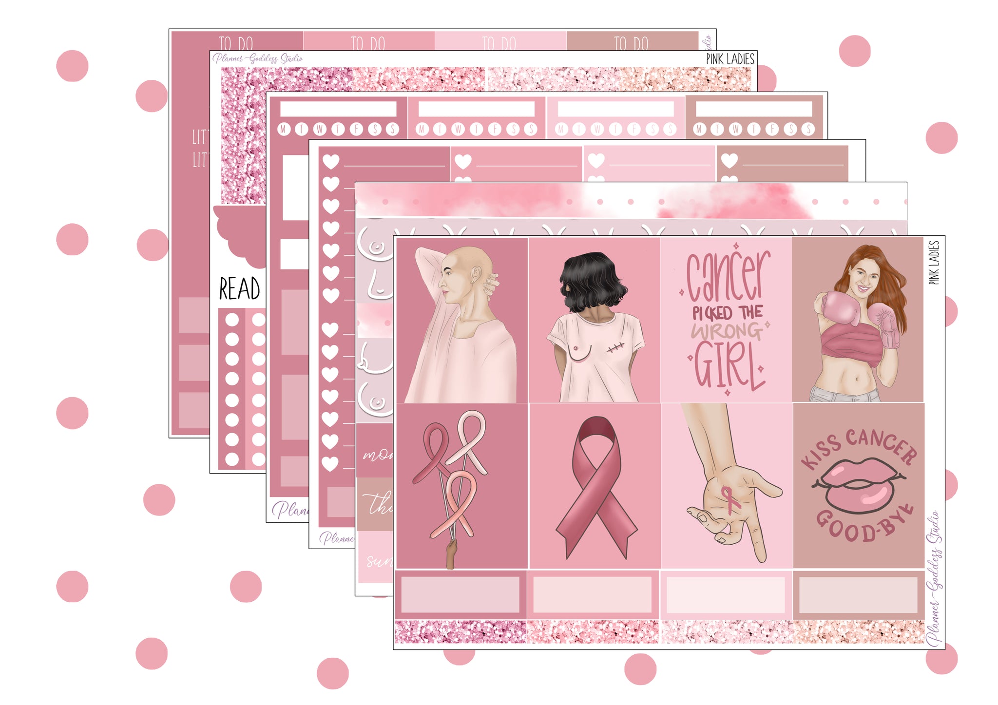 Pink Ladies Sticker Kit