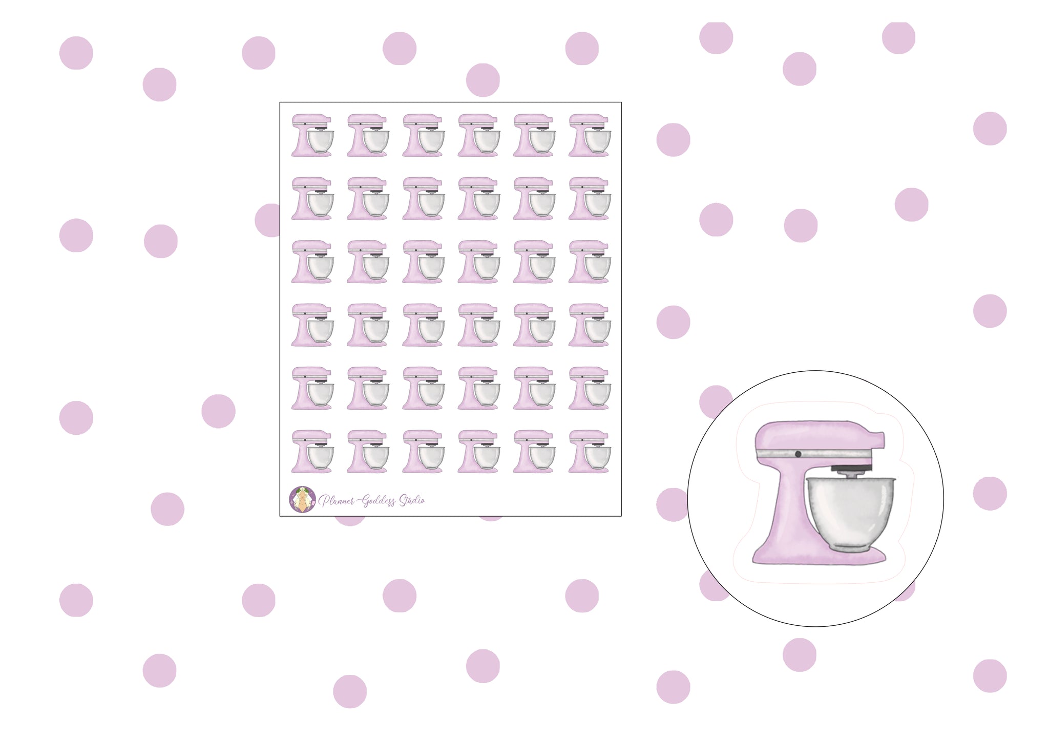 Baking icon Stickers