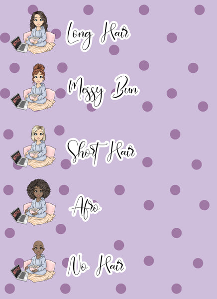 Tea Girls Sticker Sheet