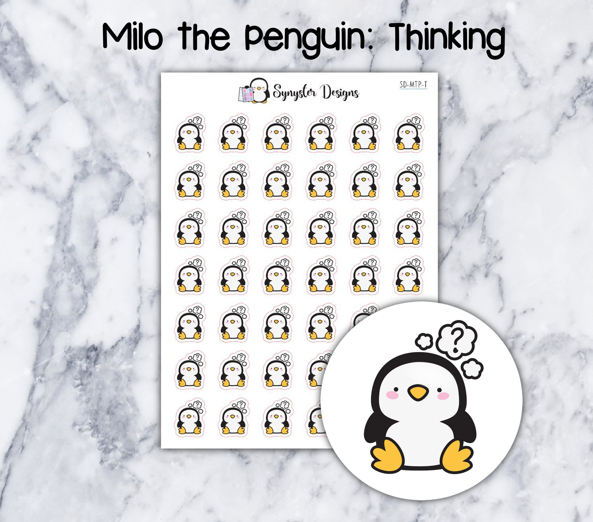 Thinking Milo the Penguin