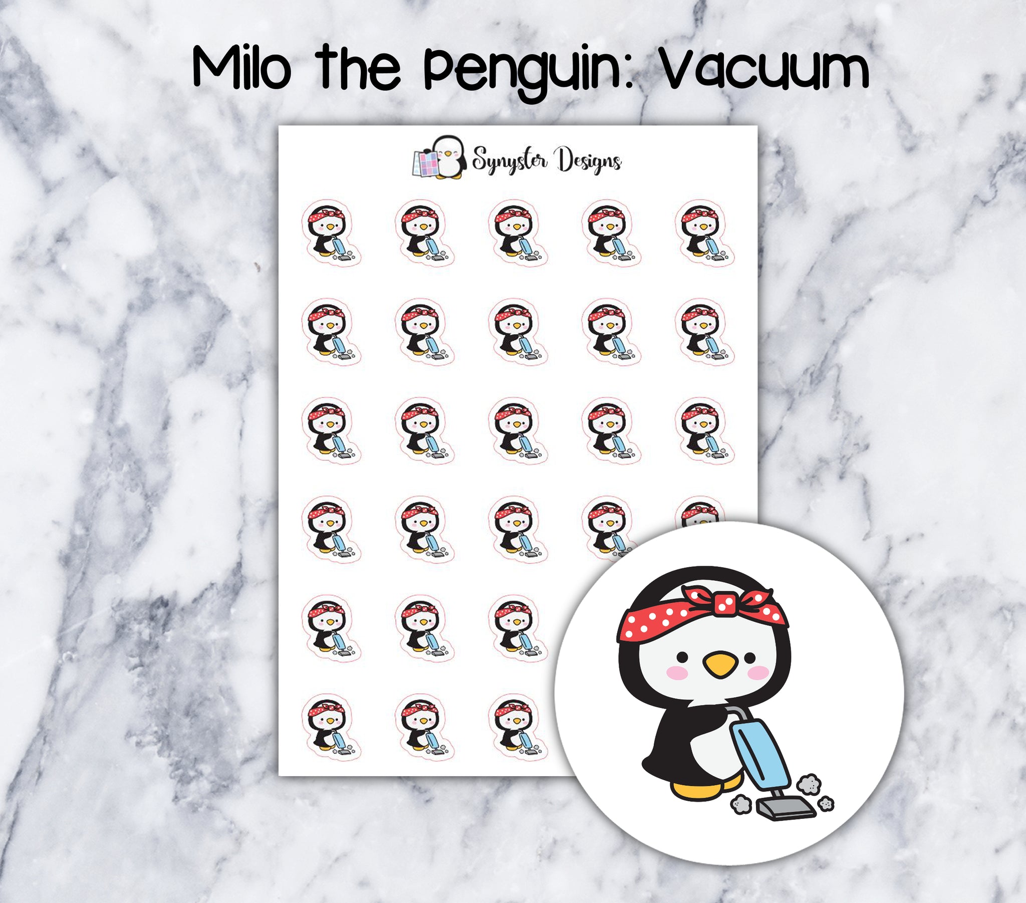 Vacuum Milo the Penguin