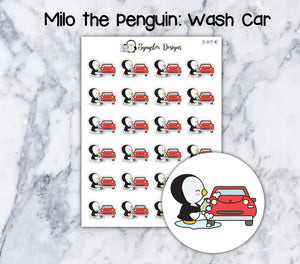 Wash Car Milo the Penguin
