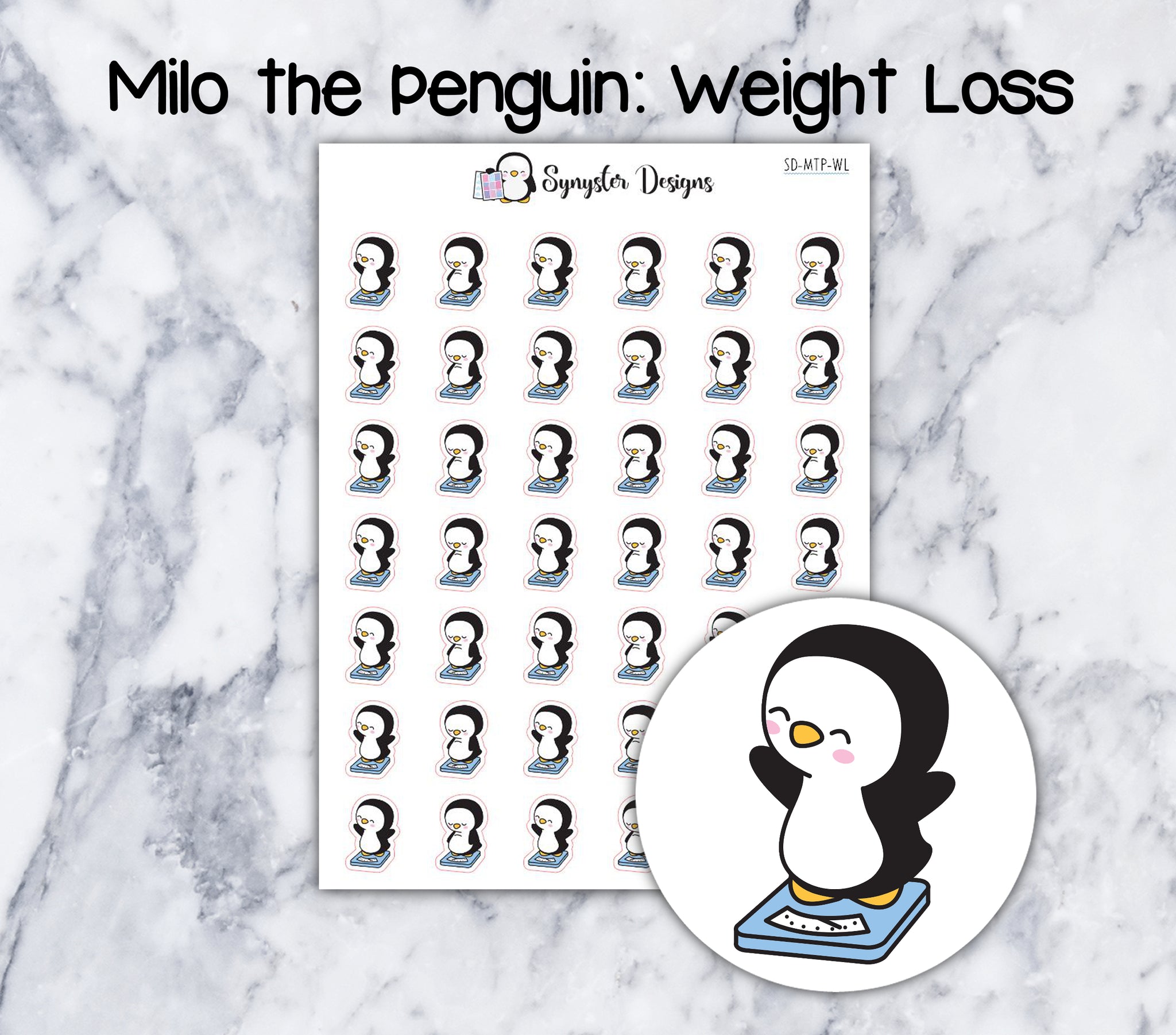 Weight Loss Milo the Penguin